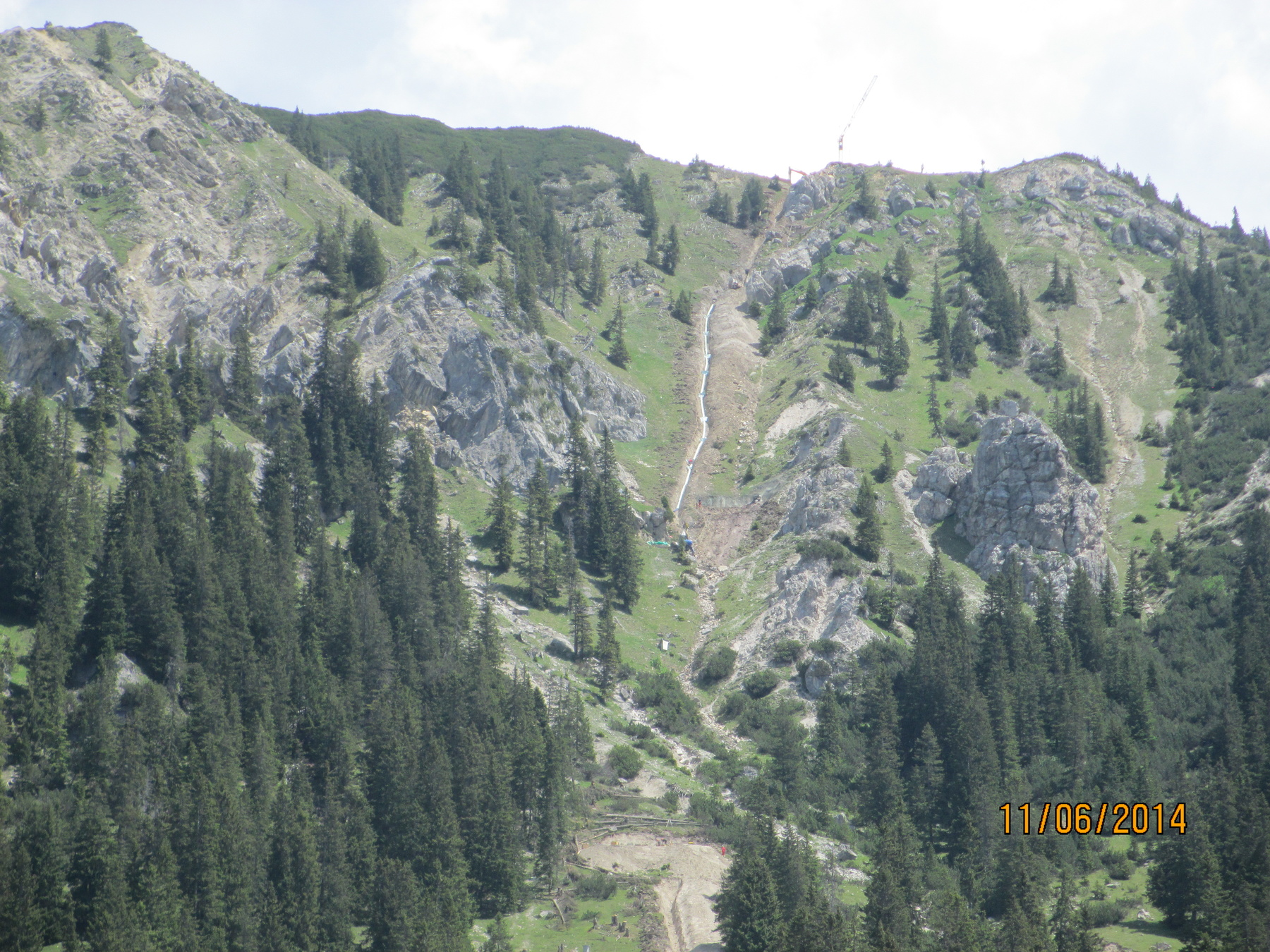 Csm 2014 Liftbau Lawinenverbauung Issentalkopf Ehrwald Kabelgraben1 3295Baaede